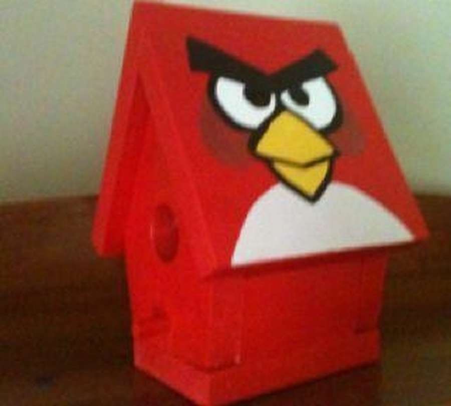 АРТ скворечник "Angry birds": 10