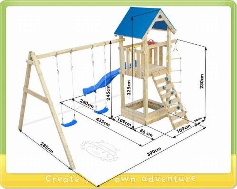 Игровая горка: 12 чертежей и