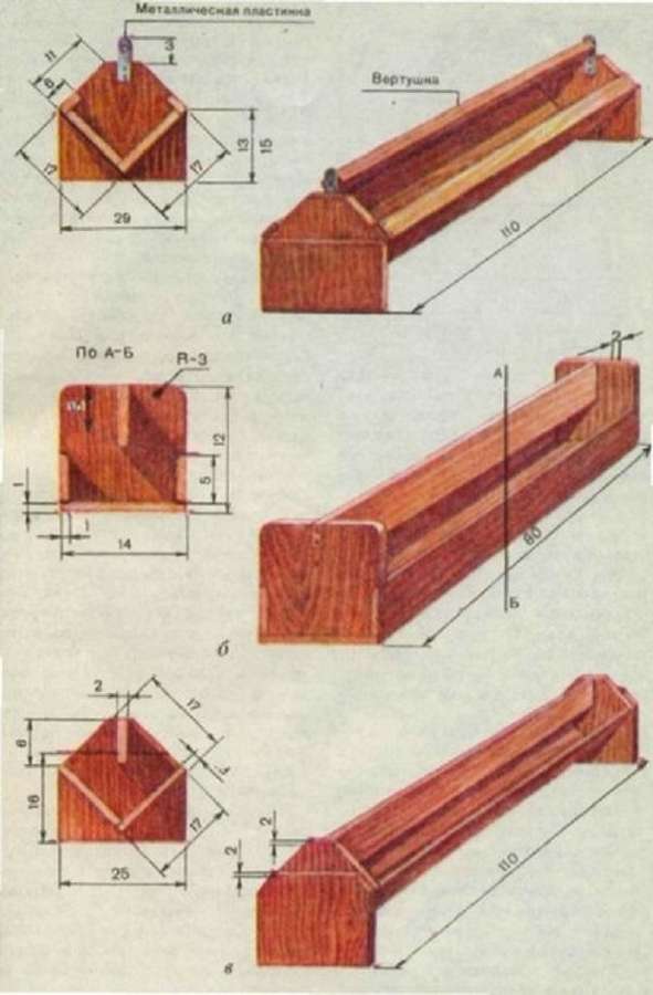 10 фото и чертежей: кормушка