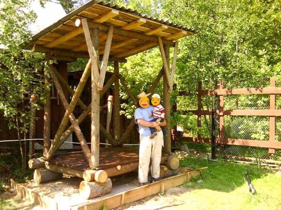 Фундамент для дровника своими руками