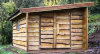 15 проектов: деревянный хозблок для дачи. Наша подборка