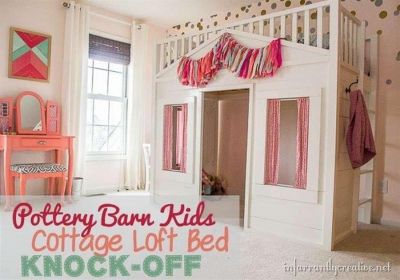 Детская кровать-домик для девочки своими руками. Пошаговый мастер класс?