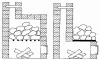 Подовая печь из кирпича для бани - 10 схем и фотографий
