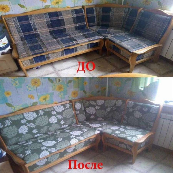 Реставрация кухонных уголков (обновление): 8 фото ДО и ПОСЛЕ
