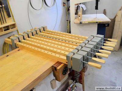 Как сделать деревянную струбцину для стяжки. Мастер класс