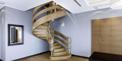 Как сделать винтовую лестницу на второй этаж. 10 проектов своими руками