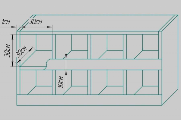 10 чертежей гнезд для кур (с размерами), чтобы сделать своими руками