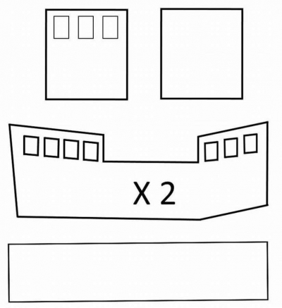 Как сделать пиратский корабль из картона: 10 макетов