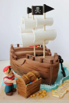 Торт "Пиратский корабль" - 10 сладких идей своими руками
