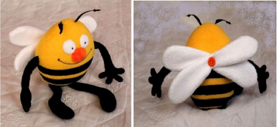 Мягкая игрушка пчелка - 10 самоделок своими руками