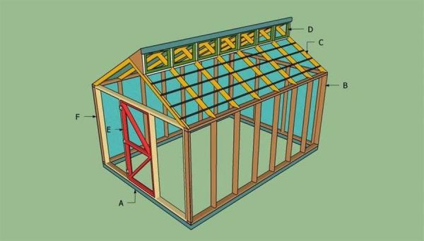 Теплица из митлайдера своими руками. Чертежи с подробным объяснением