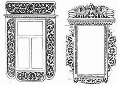 Наличники на окна: 10 шаблонов, трафаретов, узоров, эскизов