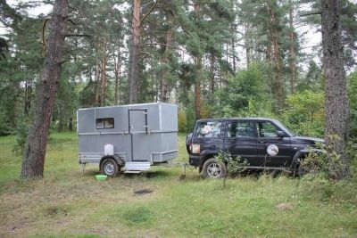 Съёмный жилой МОДУЛЬ в прицеп: 10 фото самоделок