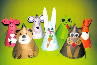 Конусные игрушки из бумаги: 10 прикольных разновидностей