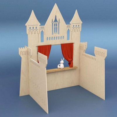 Кукольный домик-театр своими руками: 8 фото примеров