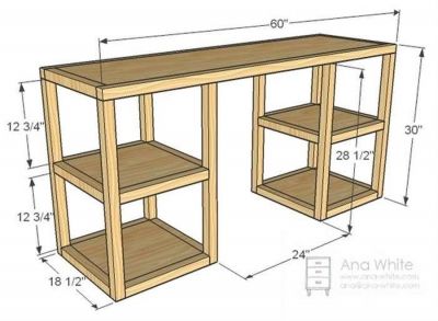 Как сделать простой столик для ноутбука. Подробные чертежи с фотографиями
